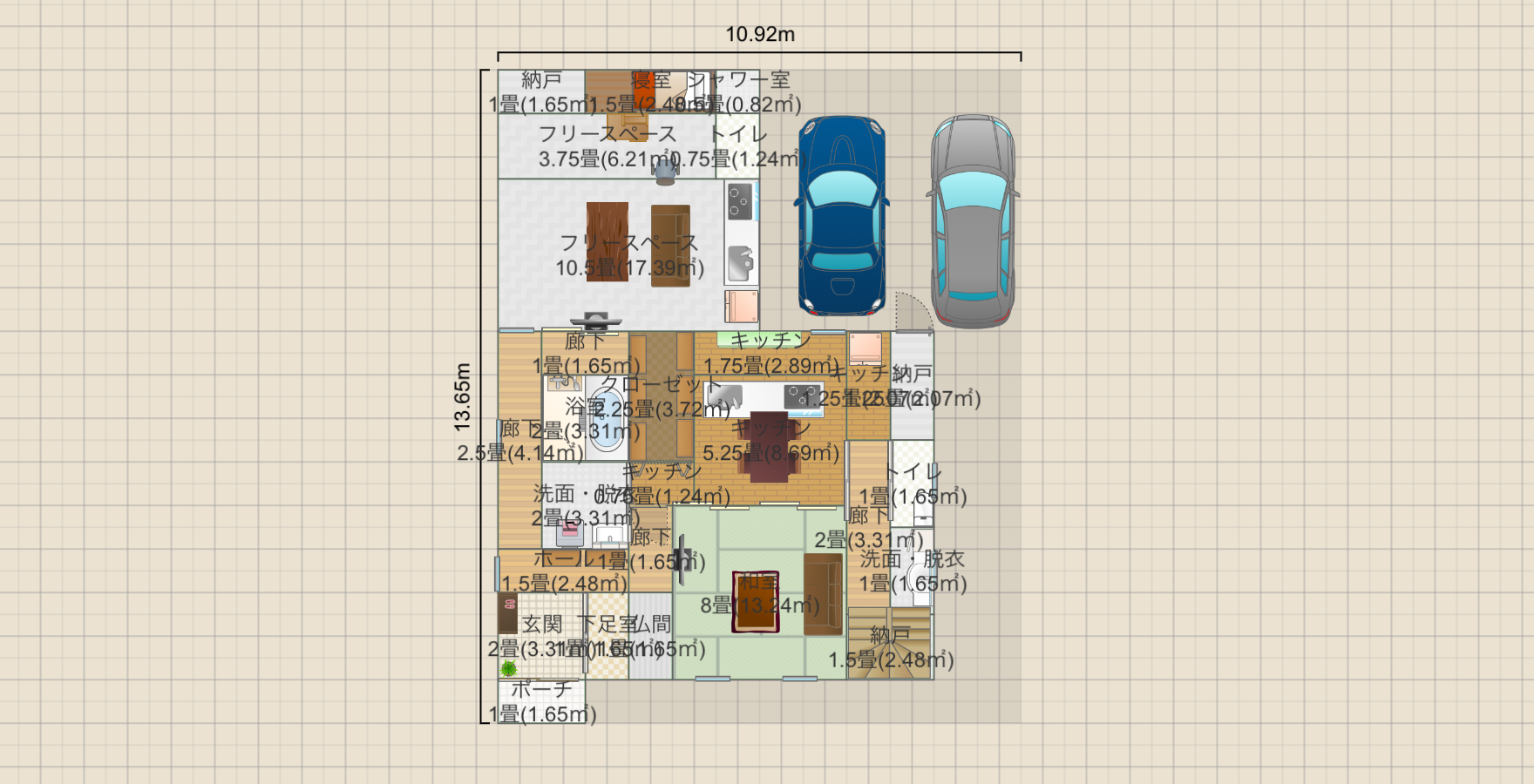 建て替えたら2同居