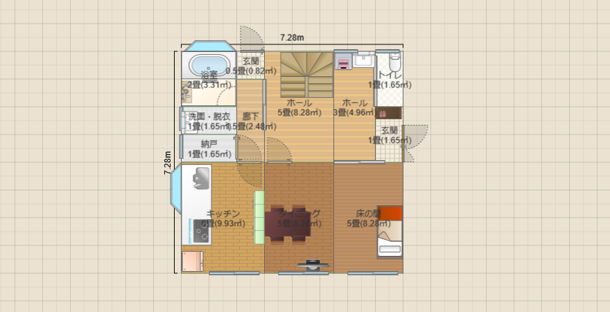 宝くじ当たったら建てたいなぁ」