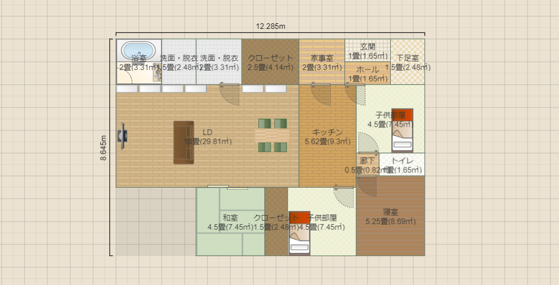 間取り案⑩ぶたひこ