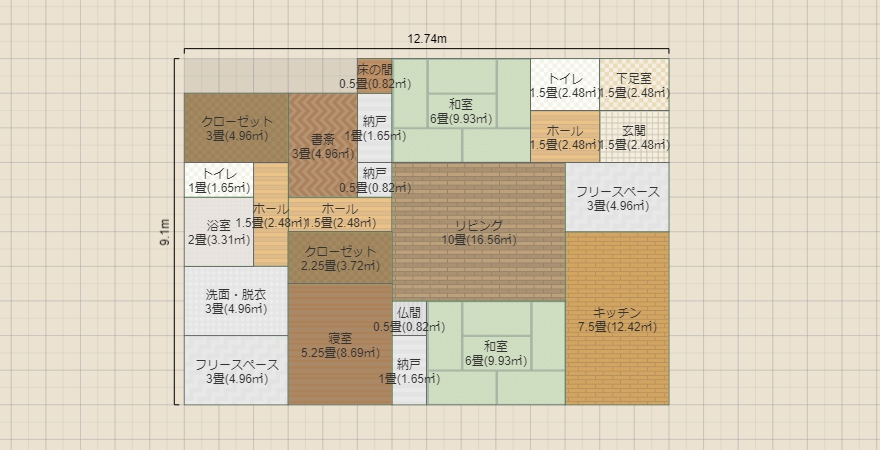 トイレ２つD