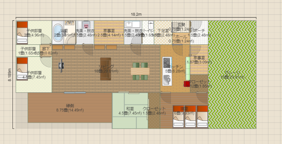 間取り案16★　ぶたひこ