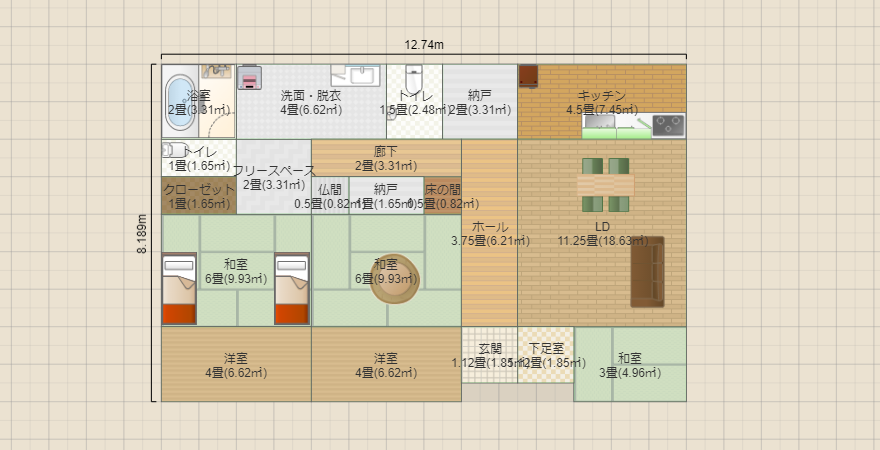 トイレ２つE