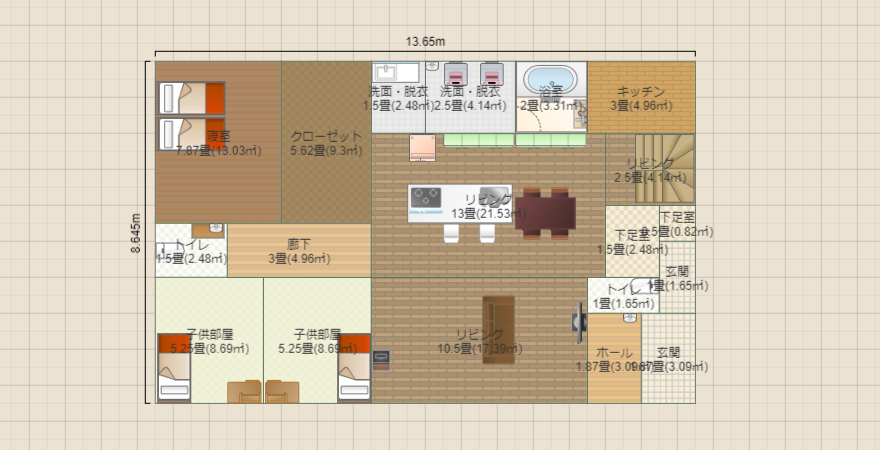 35.6坪　平屋　決定