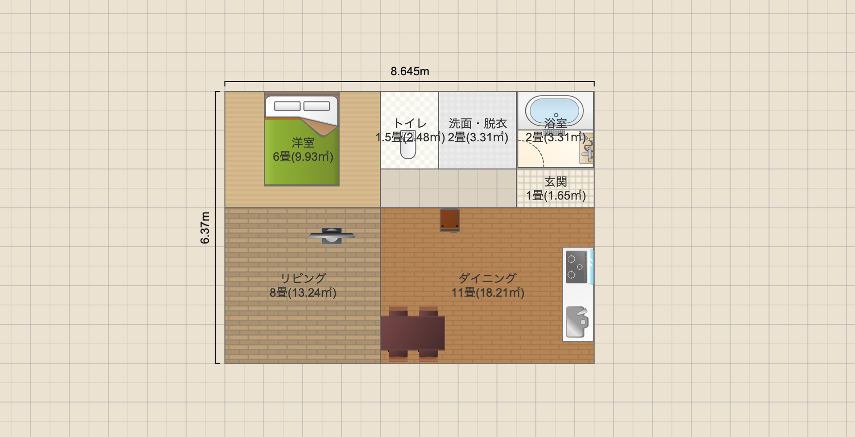 コンパクト低価格おふたり様2022年バージョン10695142円