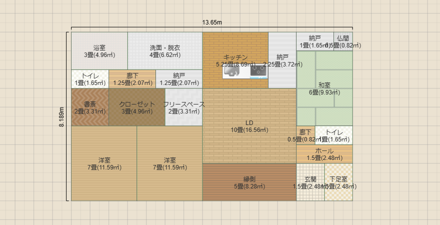 トイレ２つF