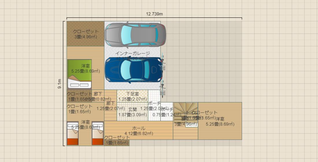 5号地20230710車東3妻