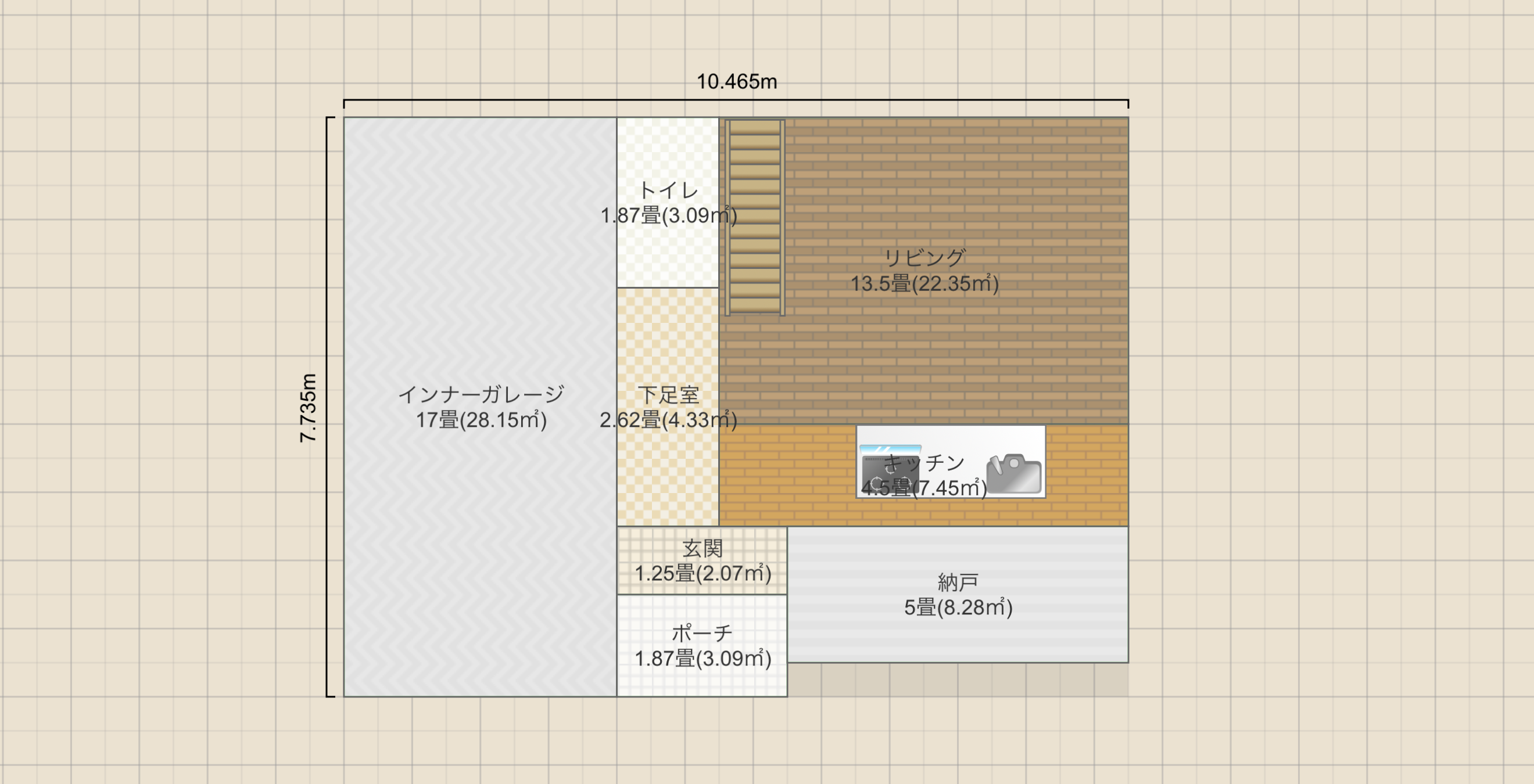 3階一階リビング