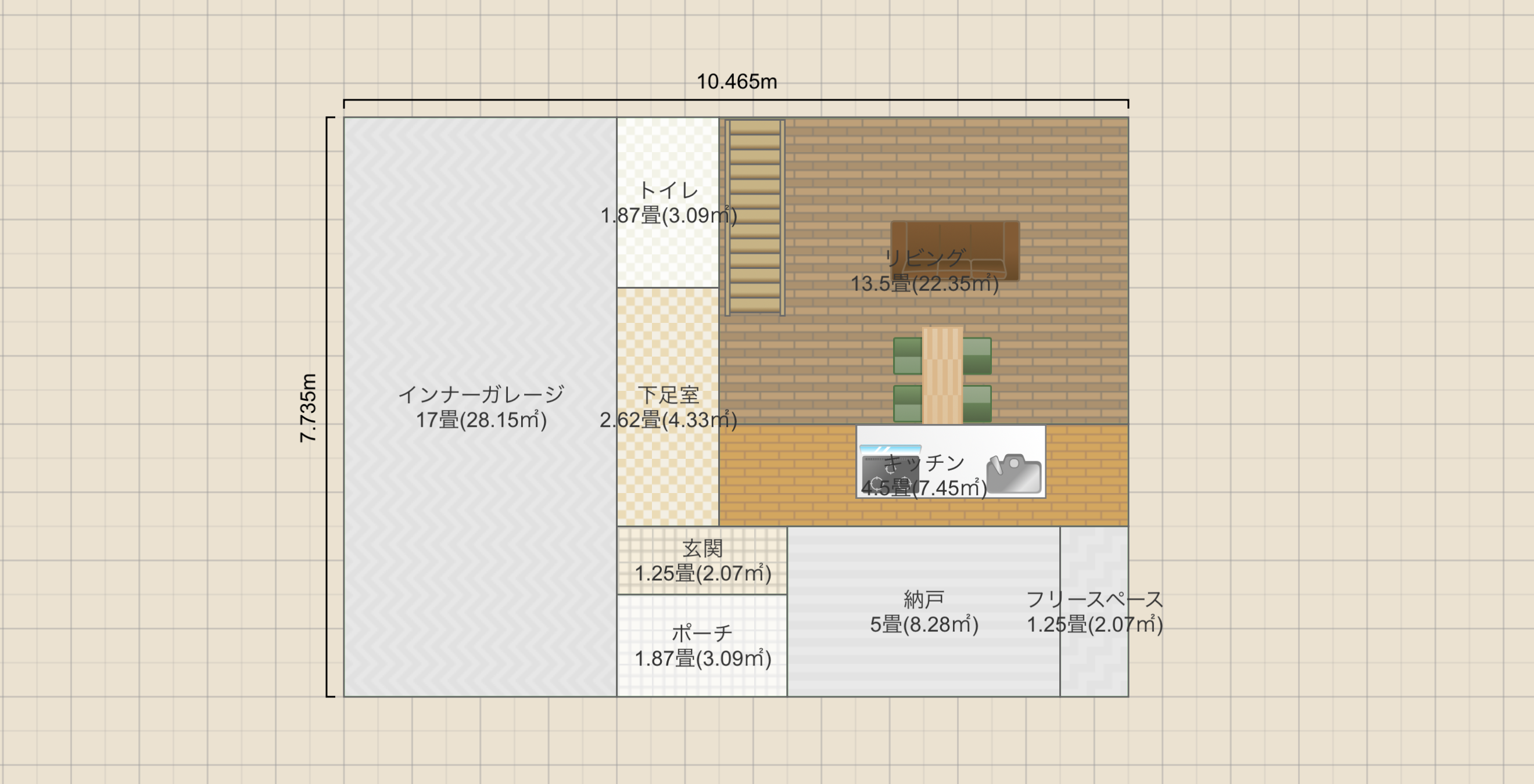 3階一階リビング