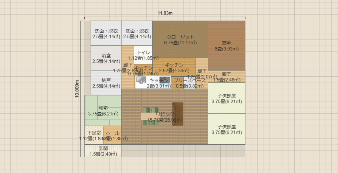 36坪