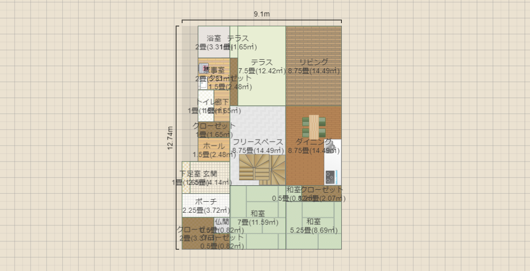 231022　中央コート①