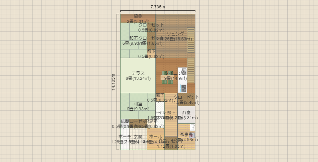 231103　南東コート⑧階段