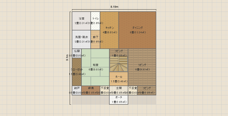 南玄関