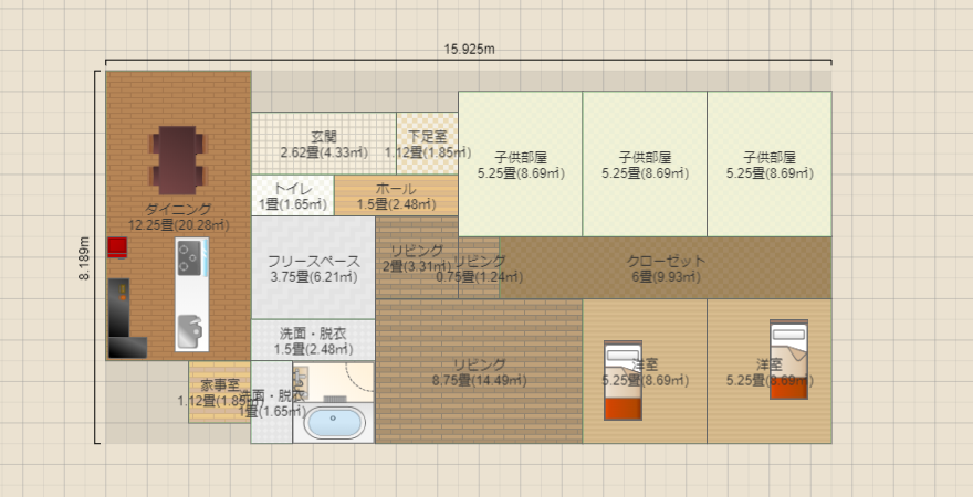 5LDK平屋30坪⑧