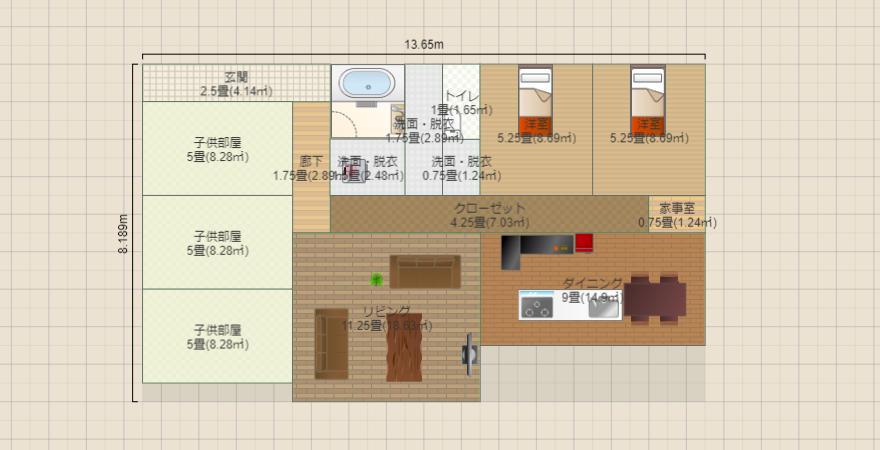 5LDK平屋30坪⑩