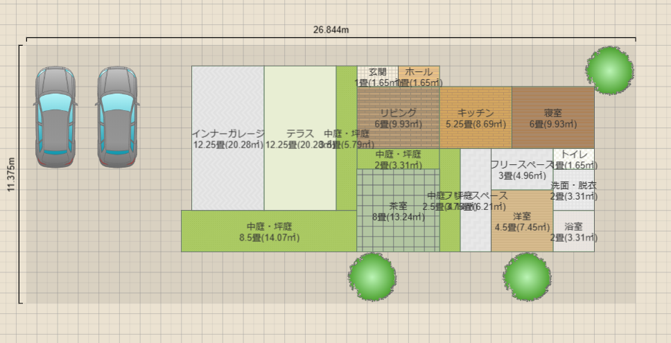 茶室のある邸宅