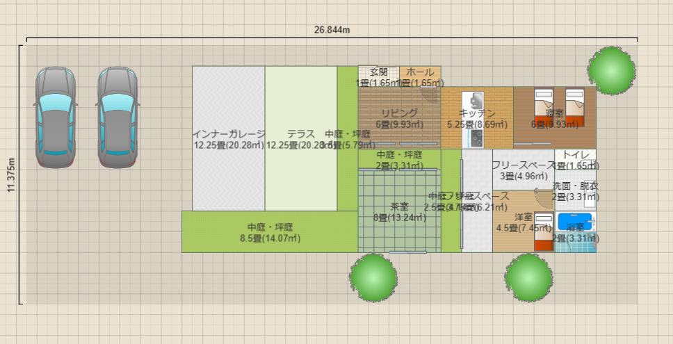 茶室のある邸宅2