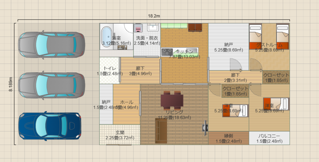 5LDK平屋30坪⑨