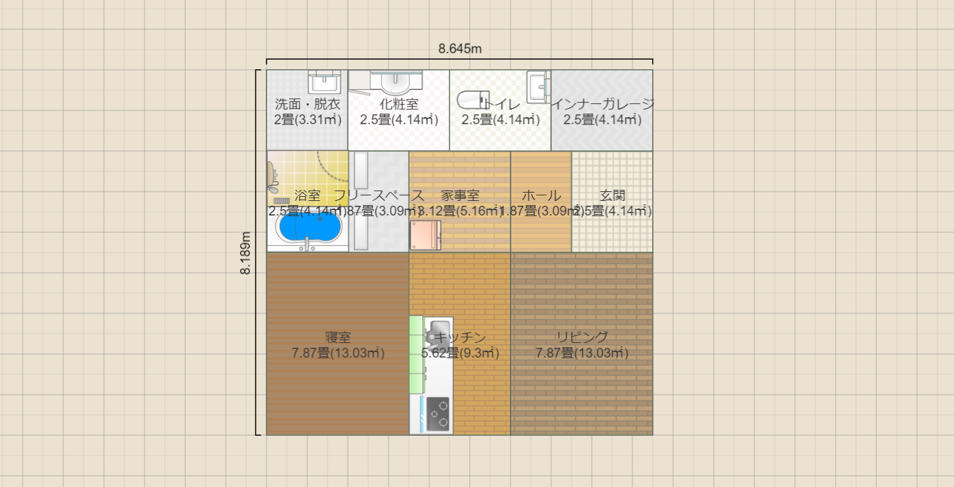 最初の案