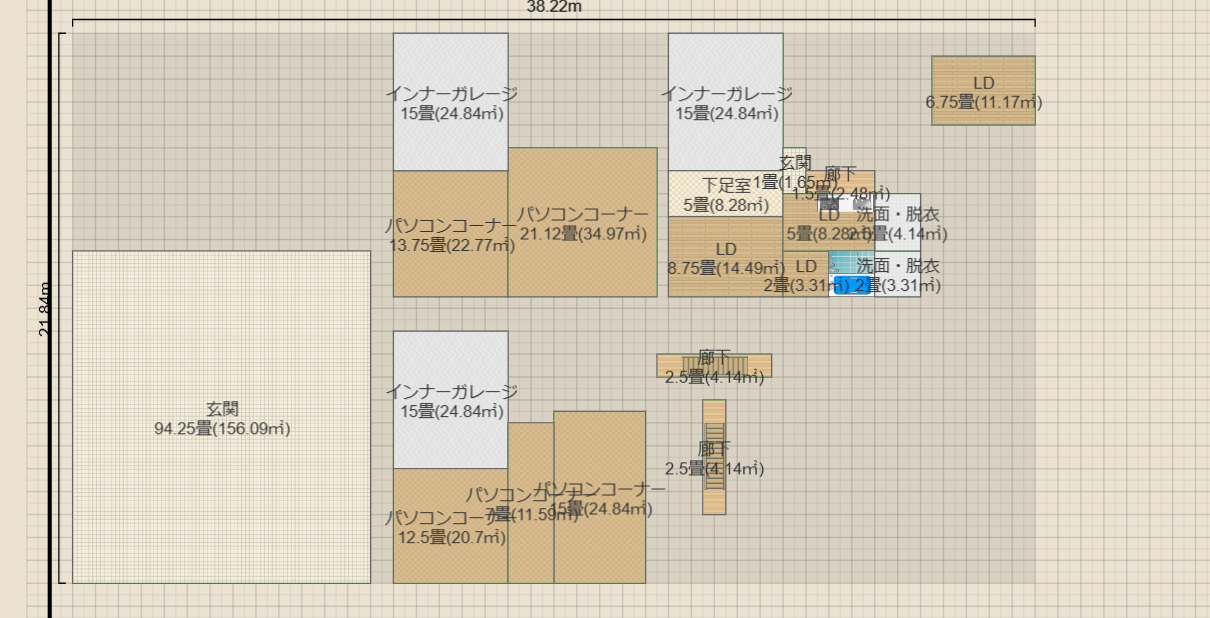 光丘案6（土地165.33：12.18*13.50建蔽50:82.665容積100想定）