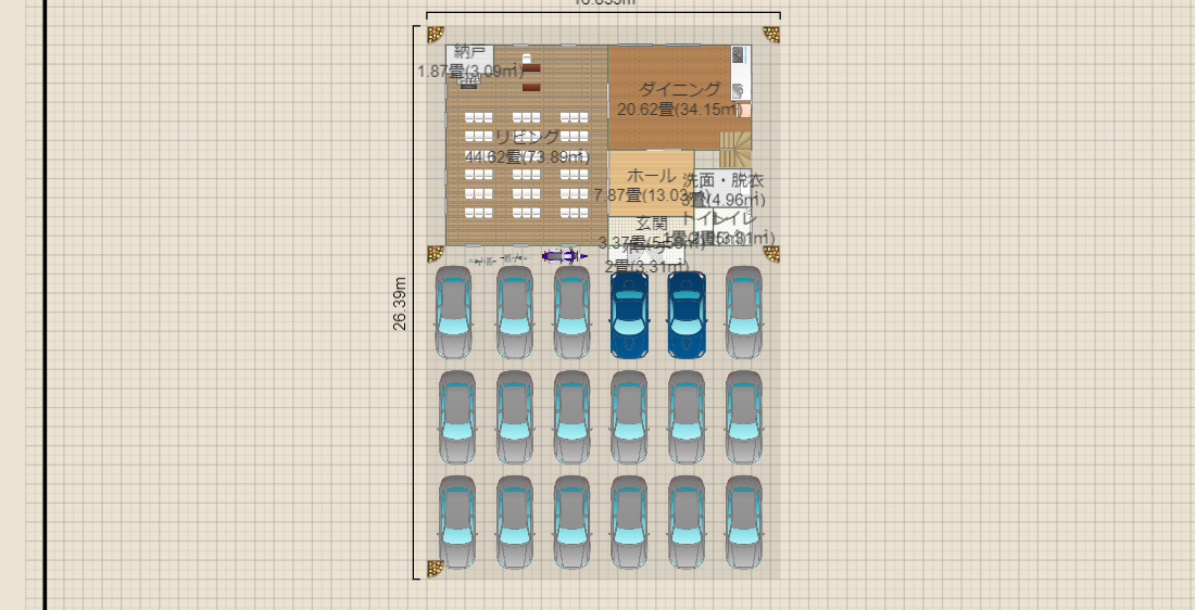 教会案１-3（54名、14台）