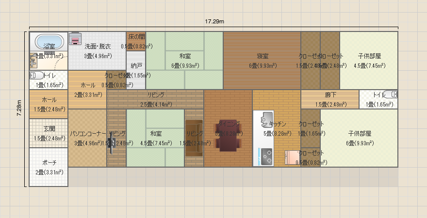 33.7坪