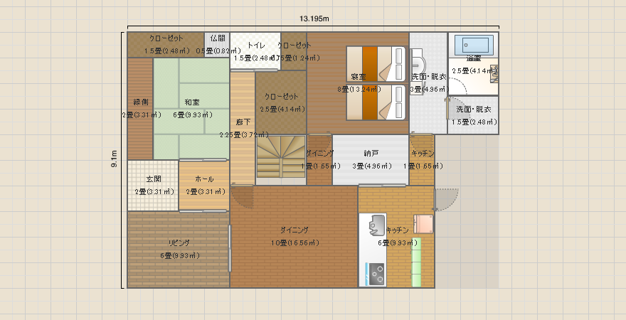 寝室1Ｆ No.5