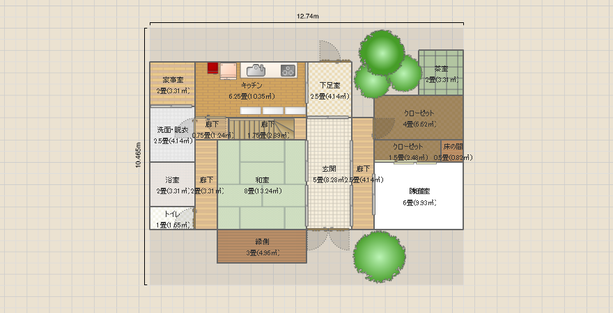 土間玄関のある家