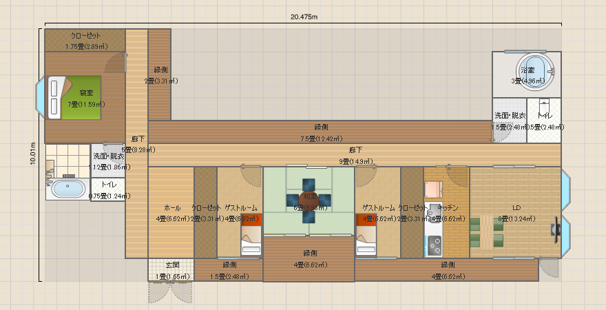 参考間取り０５