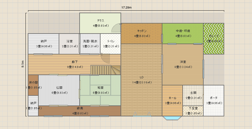 東側玄関